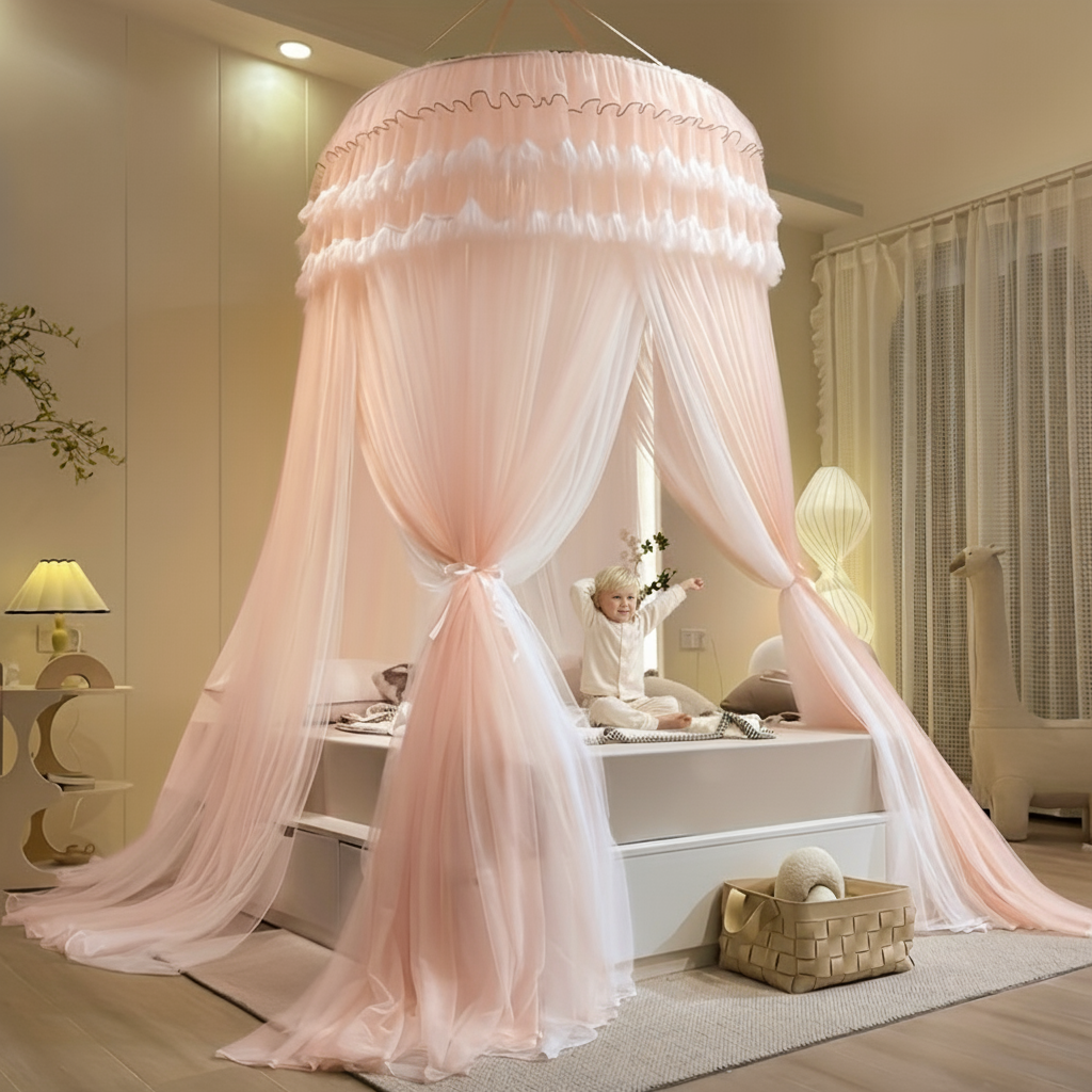 Aurore —  Ciel de lit dentelle