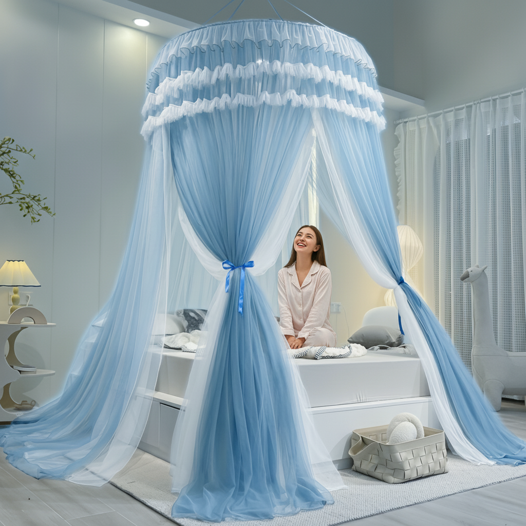 Aurore —  Ciel de lit dentelle